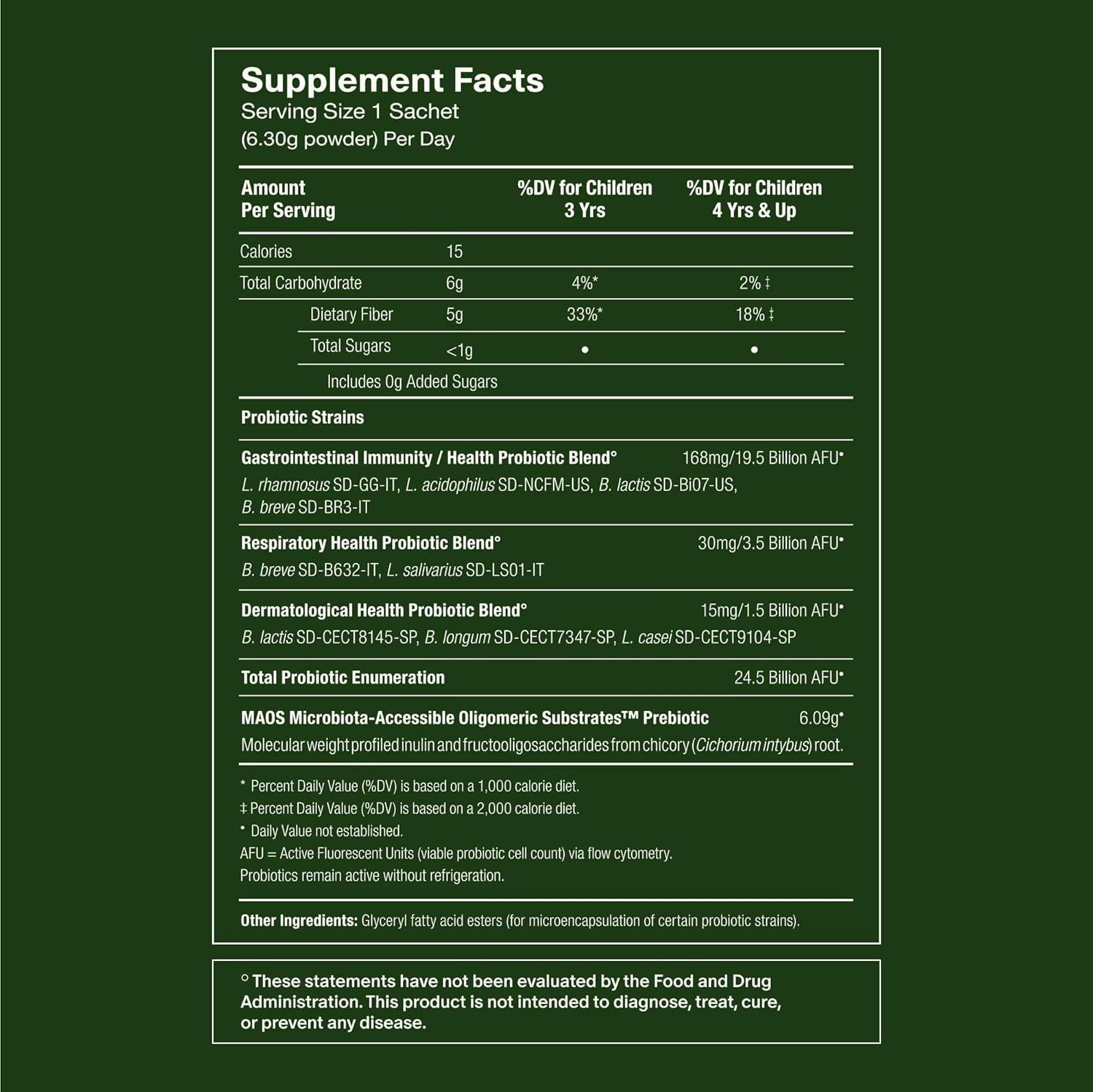 image:imageSeed DS01 Daily Synbiotic for Adults PDS08 Pediatric Synbiotic for Kids Ages 317 Prebiotics and Probiotics 2Piece Bundle